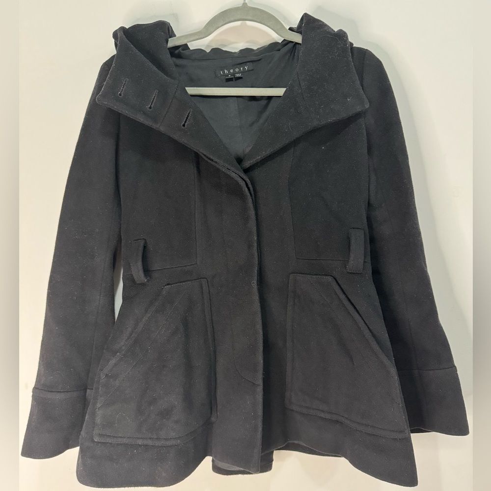 Theory Virgin Wool Coat